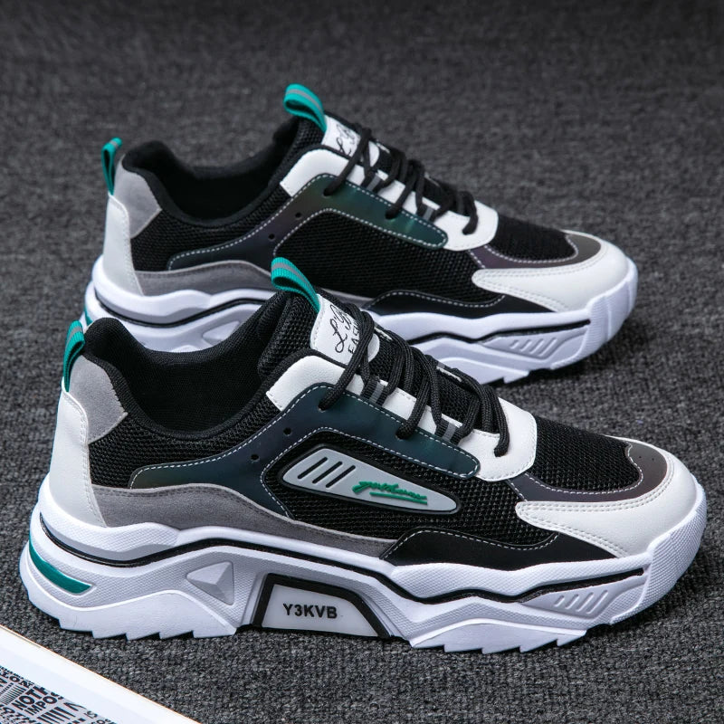Fashion Man Casual Shoes Outdoor Man White Sneakers High Quality Platform Shoes For Man