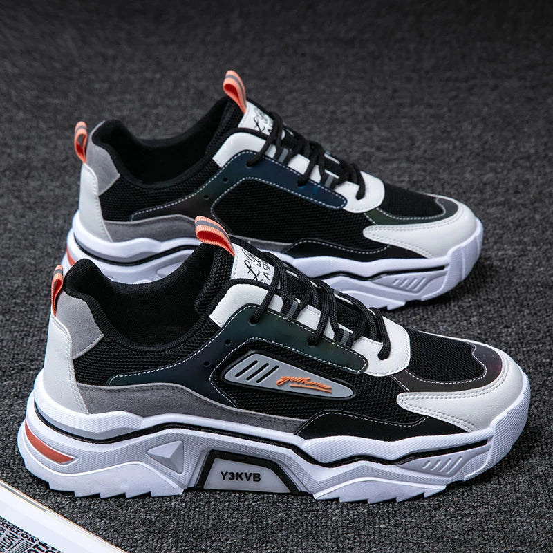 Fashion Man Casual Shoes Outdoor Man White Sneakers High Quality Platform Shoes For Man