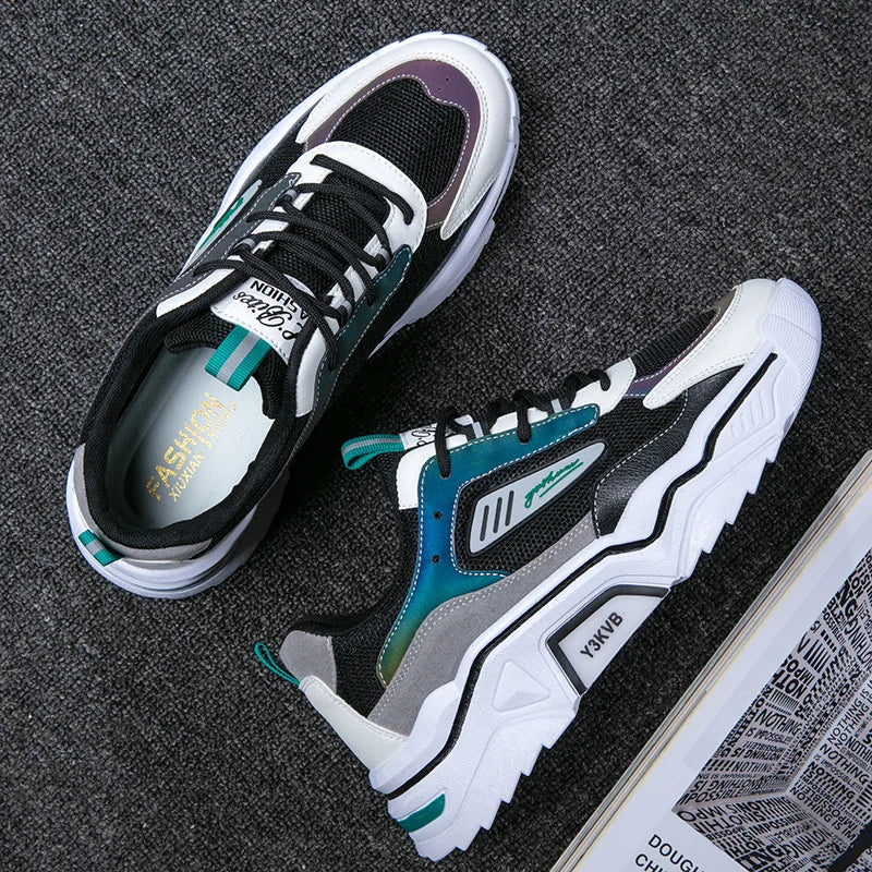 Fashion Man Casual Shoes Outdoor Man White Sneakers High Quality Platform Shoes For Man