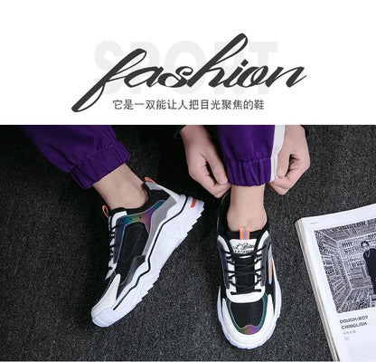 Fashion Man Casual Shoes Outdoor Man White Sneakers High Quality Platform Shoes For Man
