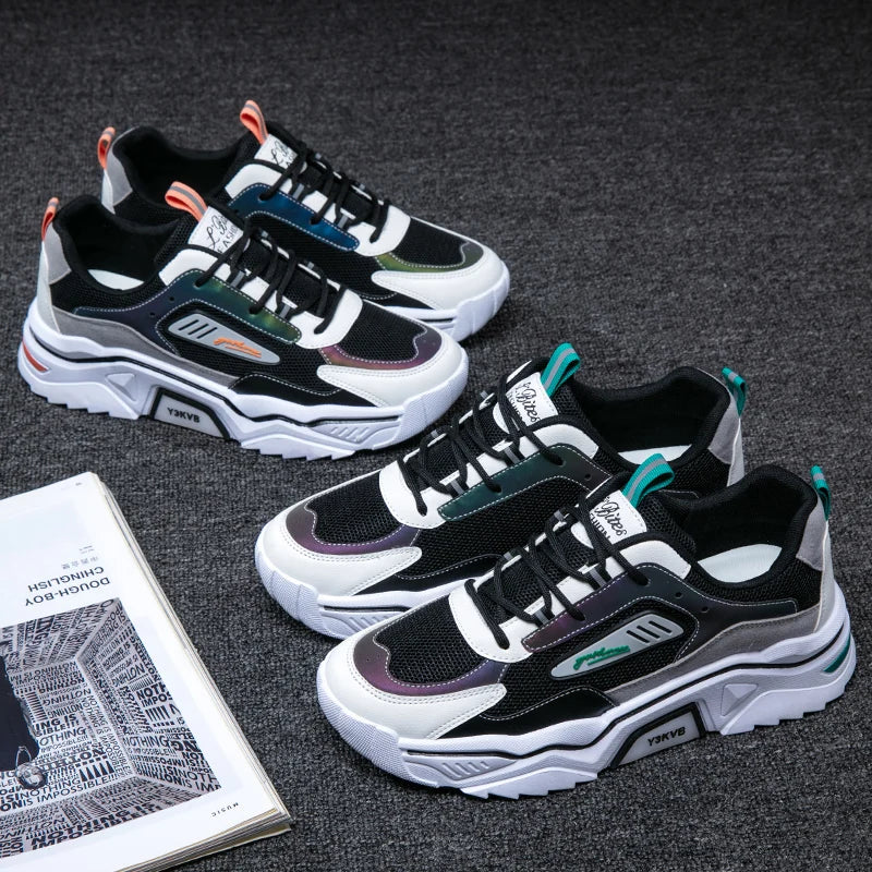 Fashion Man Casual Shoes Outdoor Man White Sneakers High Quality Platform Shoes For Man