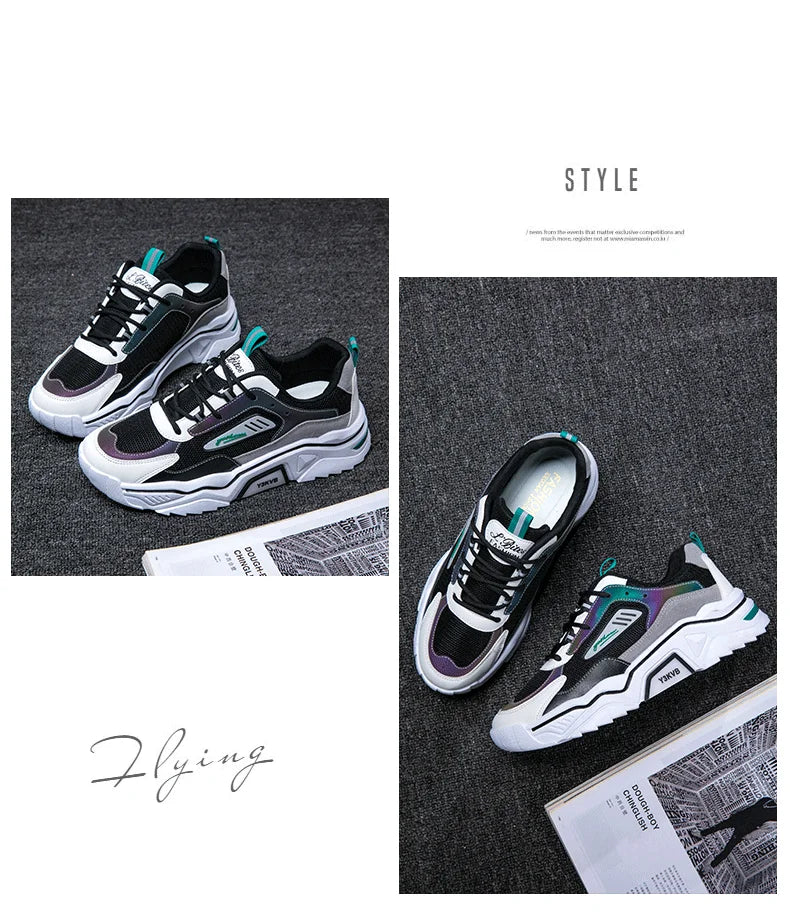 Fashion Man Casual Shoes Outdoor Man White Sneakers High Quality Platform Shoes For Man